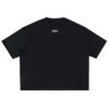 Washed Rolled Hem Half Sleeve T-Shirt